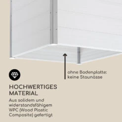 Nova Grow Gartenbeet 100 X 91 X 100 Cm WPC Holzoptik 14 Nova Grow Gartenbeet 100 X 91 X 100 Cm WPC Holzoptik -Gartenbedarf Geschäft 10034745 de 0004 logo