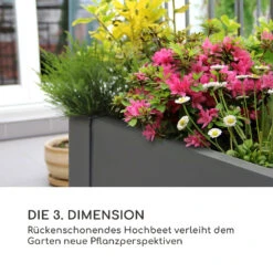 Highgrow Deluxe Hochbeet 100 X 76 X 100 Cm Verzinkter Stahl -Gartenbedarf Geschäft 10034751 de 0006 logo