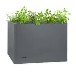 Highgrow Deluxe Hochbeet 100 X 76 X 100 Cm Verzinkter Stahl