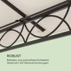 Mondo Gartenpavillon Partyzelt Gazebo 295x262x295 Stahl Polyester 18 Mondo Gartenpavillon Partyzelt Gazebo 295x262x295 Stahl Polyester -Gartenbedarf Geschäft 10034764 de 0008 logo