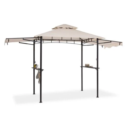 Steakhouse Wings Pavillon 244x260x152cm 160 G/m² PE Flammhemmend Stahl 7 Steakhouse Wings Pavillon 244x260x152cm 160 G/m² PE Flammhemmend Stahl -Gartenbedarf Geschäft 10034766 yy 0001 titel
