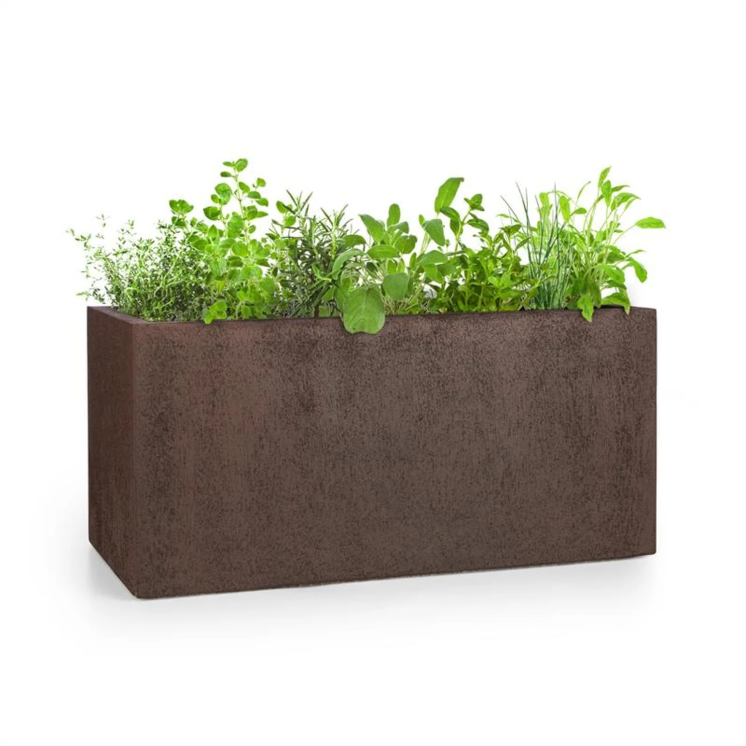 Solid Grow Rust Pflanzgefäß 80 X 38 X 38 Cm Fibreclay Rostfarben 3 Solid Grow Rust Pflanzgefäß 80 X 38 X 38 Cm Fibreclay Rostfarben
