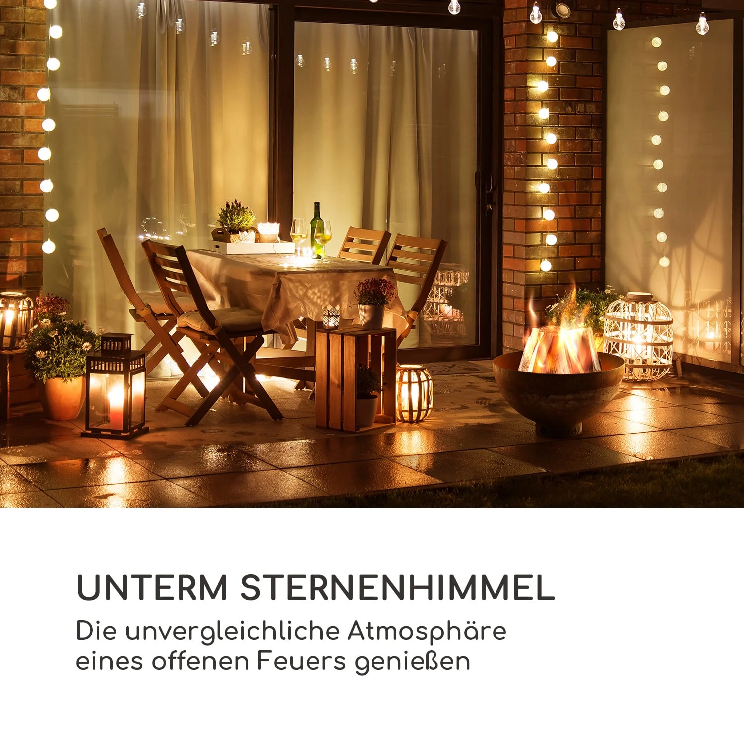 Savage Feuerschale Mit Grill Ø: 60,5 Cm Stahl Inkl. Wetterschutz Rost 4 Savage Feuerschale Mit Grill Ø: 60,5 Cm Stahl Inkl. Wetterschutz Rost – Bild 2