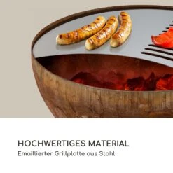 Savage Feuerschale Mit Grill Ø: 60,5 Cm Stahl Inkl. Wetterschutz Rost 13 Savage Feuerschale Mit Grill Ø: 60,5 Cm Stahl Inkl. Wetterschutz Rost -Gartenbedarf Geschäft 10034800 de 0003 logo