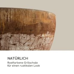 Savage Feuerschale Mit Grill Ø: 60,5 Cm Stahl Inkl. Wetterschutz Rost 15 Savage Feuerschale Mit Grill Ø: 60,5 Cm Stahl Inkl. Wetterschutz Rost -Gartenbedarf Geschäft 10034800 de 0005 logo