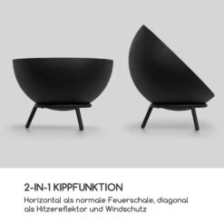 Fireball Feuerschale Ø 66 Cm Kippbar 2 Mm Stahl Horizontal Diagonal -Gartenbedarf Geschäft 10034933 de 0003 logo