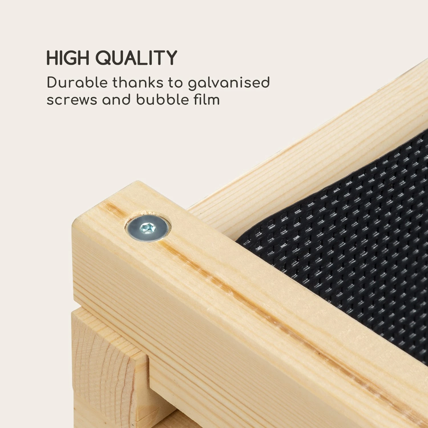 Modu Grow 50 Hochbeet 50 X 45 X 50 Cm Kiefernholz Kiefer – Bild 6