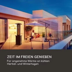 Heat Hunter Pellet-Terrassenheizer 12,2 KW Mobil Edelstahl 18 Heat Hunter Pellet-Terrassenheizer 12,2 KW Mobil Edelstahl -Gartenbedarf Geschäft 10035216 de 0008 logo