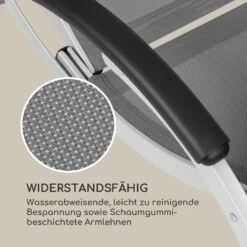 Sunnyvale Liegestuhl Mit Fußteil Aluminium 4-Stufen -Gartenbedarf Geschäft 10035337 de 0005 logo