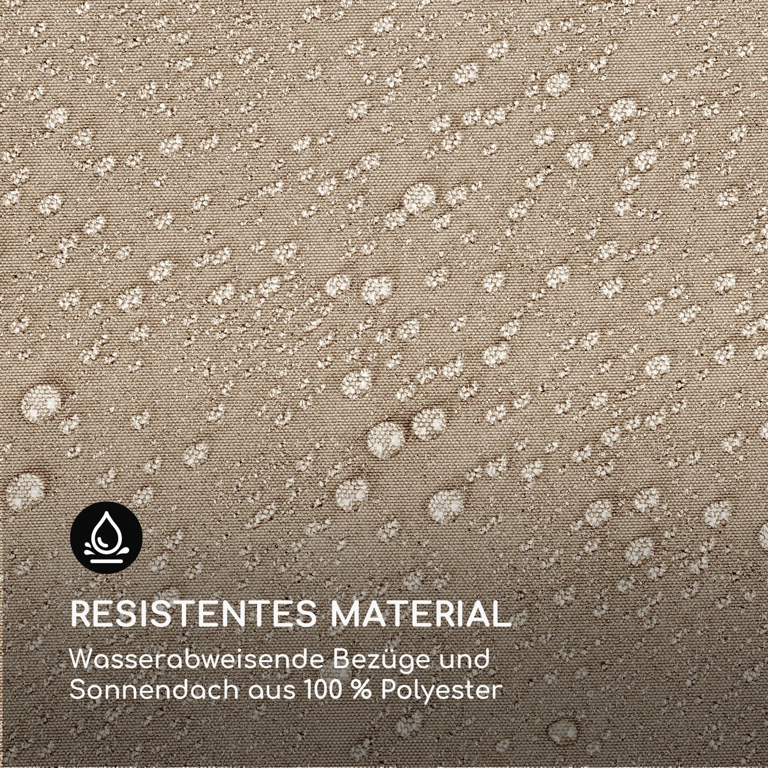 Eremitage Double XL Sunbed 2 Pers Stahl-Rahmen Sonnendach Vorhänge 11 Eremitage Double XL Sunbed 2 Pers Stahl-Rahmen Sonnendach Vorhänge – Bild 9