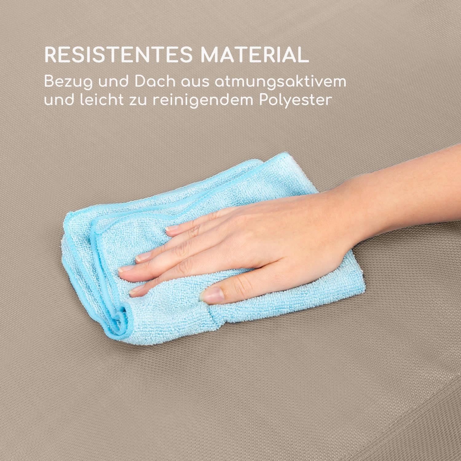 Garden Grove Gartenliege Swing Bed Stahlrahmen Sonnendach Polyester 9 Garden Grove Gartenliege Swing Bed Stahlrahmen Sonnendach Polyester – Bild 7