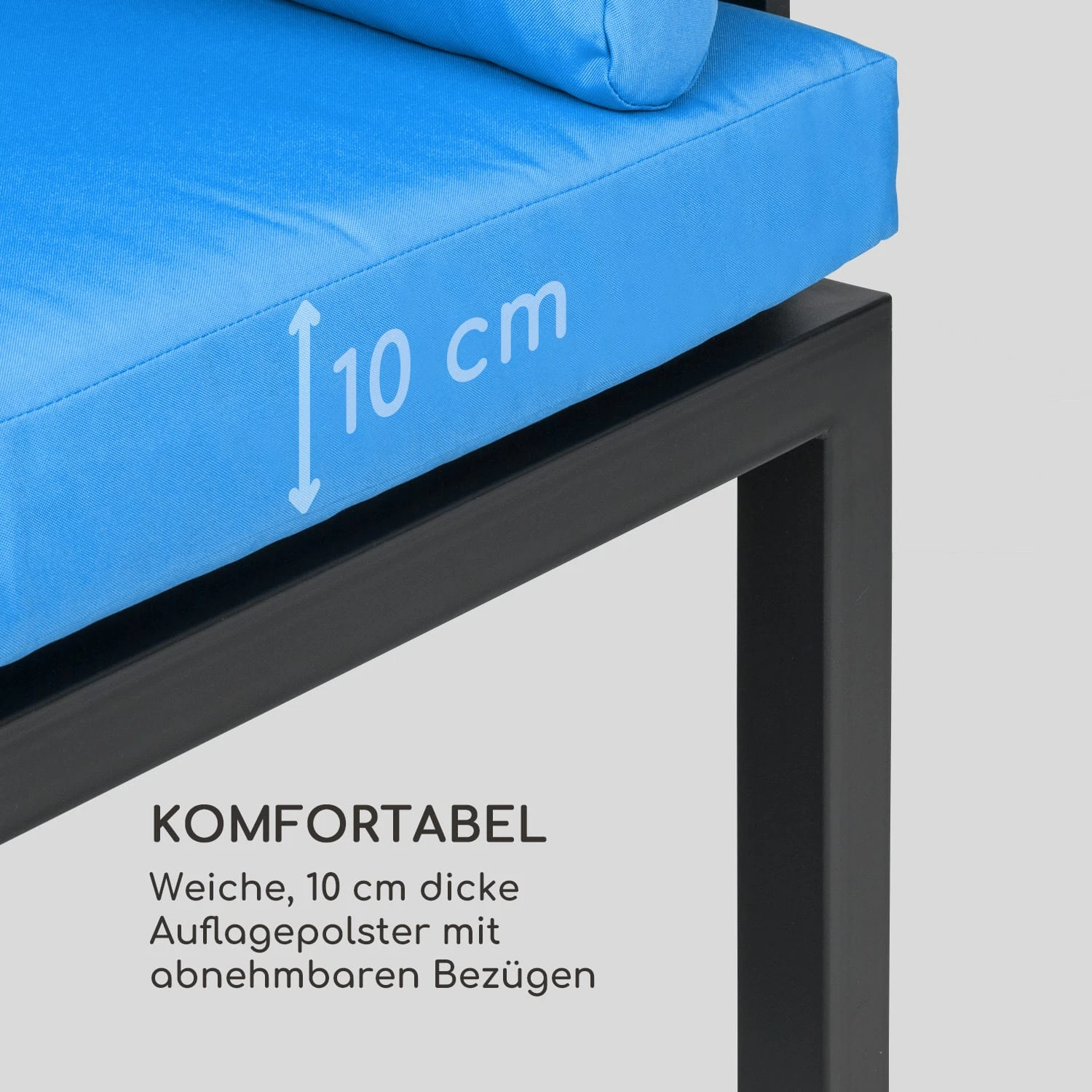 Cartagena Lounger 2 Zweisitzer Mit Tisch Stahl Polyester 9 Cartagena Lounger 2 Zweisitzer Mit Tisch Stahl Polyester – Bild 7