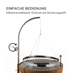 Fire Globe Feuerschale Mit Grill Ø60cm Stahl -Gartenbedarf Geschäft 10035510 de 0004 logo