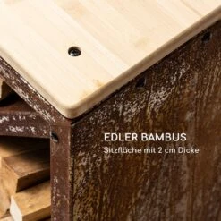 Kindlewood L Rust Holzspeicher Sitzbank 104x40x35cm Bambus Zink 11 Kindlewood L Rust Holzspeicher Sitzbank 104x40x35cm Bambus Zink -Gartenbedarf Geschäft 10035763 de 0004 logo