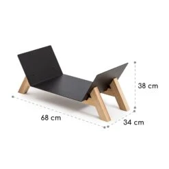 Langdon Wood Black Holzlager 68x38x34 Cm Eisen & Holz -Gartenbedarf Geschäft 10035768 yy 0005 logo