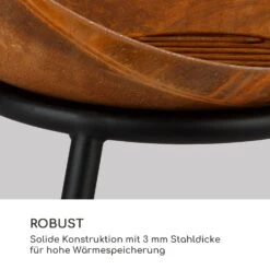 Fireball Rust Feuerschale 60 Cm Ø Kippbare Rost-Finish Rost -Gartenbedarf Geschäft 10035770 de 0004 logo