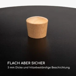 Firebowl Savage Lid Feuerschalendeckel &Oslash; 40 Cm Stahl Holzgriff -Gartenbedarf Geschäft 10035772 de 0003 logo