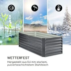 High Grow Straight Hochbeet 180 X 60 X 90 Cm 970 L Stahl Verzinkt -Gartenbedarf Geschäft 10035813 de 0006 logo