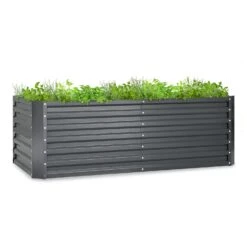 High Grow Straight Hochbeet 180 X 60 X 90 Cm 970 L Stahl Verzinkt