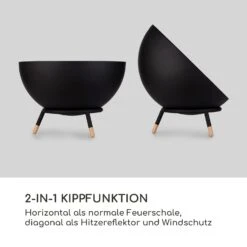 Fireball Wood Kippbare Stahl-Feuerschale Garten Terrasse Ø 66 Cm -Gartenbedarf Geschäft 10035848 de 0003 logo