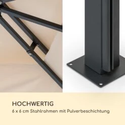 Grandezza Cortina Gartenpavillon 3x3m 4 Seitenteile -Gartenbedarf Geschäft 10035866 de 0004 logo