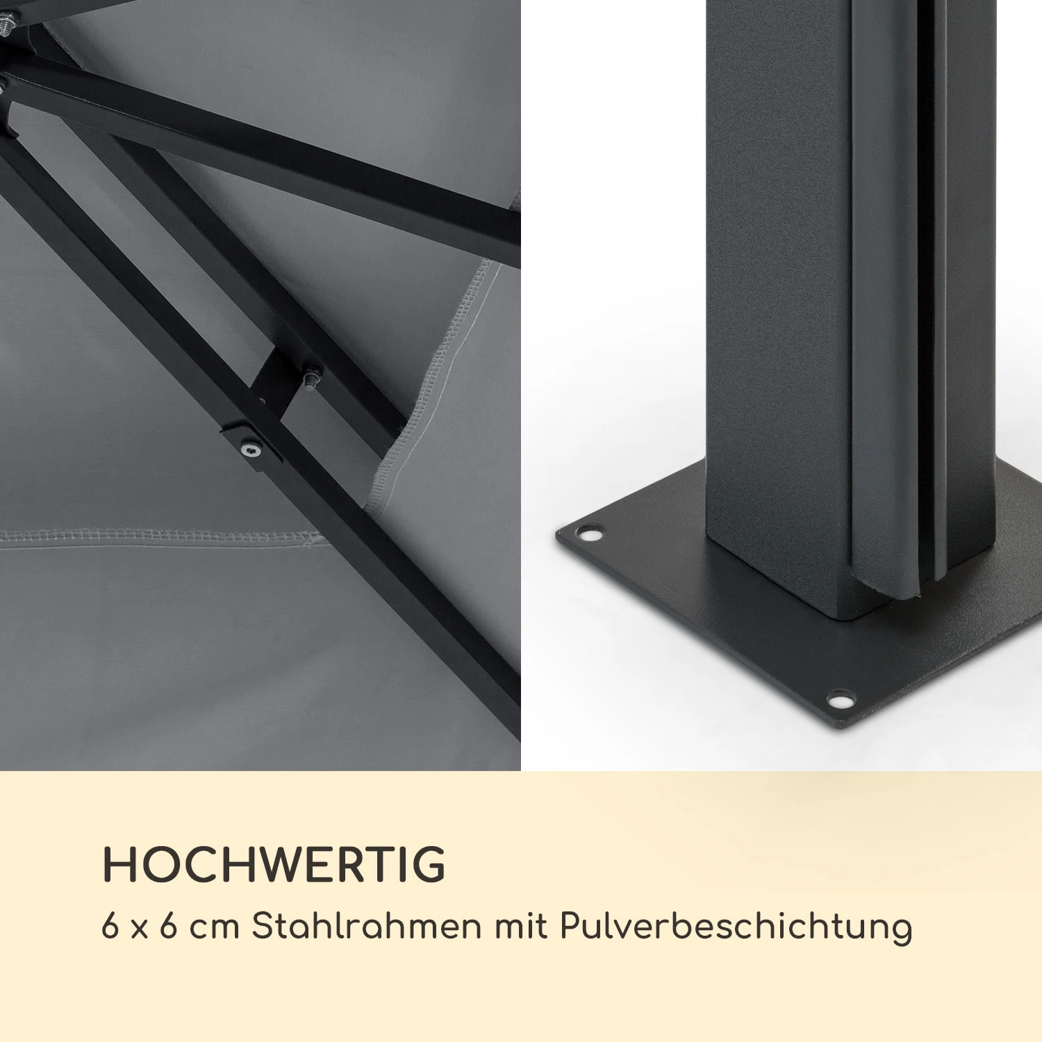 Grandezza Cortina Gartenpavillon 3x6m 4 Seitenteile 5 Grandezza Cortina Gartenpavillon 3x6m 4 Seitenteile – Bild 4