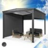 Pantheon Cortina Solid Sky Pergola Vordach 3x4m Polycarbonat -Gartenbedarf Geschäft 10035873 de 0001 main