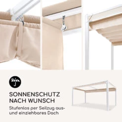 Pantheon Cortina Pavillon Mit Dach 3x4m 4 Seitenteile -Gartenbedarf Geschäft 10035884 de 0003 logo