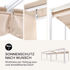 Pantheon Cortina Pavillon Mit Dach 3x6m 4 Seitenteile -Gartenbedarf Geschäft 10035886 de 0003 logo