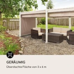 Pantheon Cortina Pavillon Mit Dach 3x6m 4 Seitenteile -Gartenbedarf Geschäft 10035886 de 0004 logo