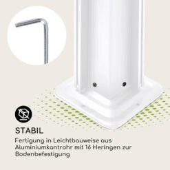 Pantheon Cortina Pavillon Mit Dach 3x6m 4 Seitenteile -Gartenbedarf Geschäft 10035886 de 0006 logo