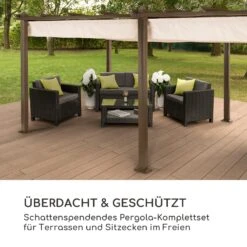 Pantheon Rust Pergola Aluminium 3x6m 6 Eckpfosten Wasserabweisend 9 Pantheon Rust Pergola Aluminium 3x6m 6 Eckpfosten Wasserabweisend -Gartenbedarf Geschäft 10035891 de 0002 logo