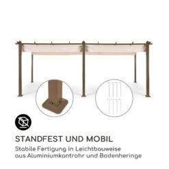 Pantheon Rust Pergola Aluminium 3x6m 6 Eckpfosten Wasserabweisend 10 Pantheon Rust Pergola Aluminium 3x6m 6 Eckpfosten Wasserabweisend -Gartenbedarf Geschäft 10035891 de 0003 logo