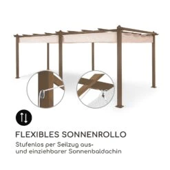 Pantheon Rust Pergola Aluminium 3x6m 6 Eckpfosten Wasserabweisend 11 Pantheon Rust Pergola Aluminium 3x6m 6 Eckpfosten Wasserabweisend -Gartenbedarf Geschäft 10035891 de 0004 logo