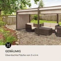 Pantheon Cortina Rust Pavillon Mit Dach 3x6 M 4 Seitenteile 14 Pantheon Cortina Rust Pavillon Mit Dach 3x6 M 4 Seitenteile -Gartenbedarf Geschäft 10035897 de 0004 logo