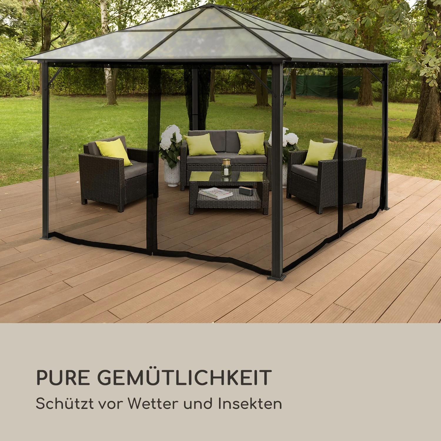 Pantheon Solid Sky Ambient Solar Seitenwände 3x4m Moskito 4 Pantheon Solid Sky Ambient Solar Seitenwände 3x4m Moskito – Bild 2