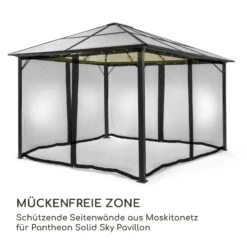 Pantheon Solid Sky Ambient Solar Seitenwände 3x4m Moskito 11 Pantheon Solid Sky Ambient Solar Seitenwände 3x4m Moskito -Gartenbedarf Geschäft 10035912 de 0003 logo