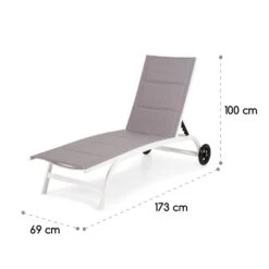 Limala Sonnenliege Lounger Stahl/Aluminium Textilene 150 Kg Mobil 15 Limala Sonnenliege Lounger Stahl/Aluminium Textilene 150 Kg Mobil -Gartenbedarf Geschäft 10035921 yy 0007 logo