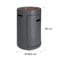 Crete Gas-Feuerstelle 13 KW Flüssiggas Edelstahl -Gartenbedarf Geschäft 10035931 yy 0008 logo