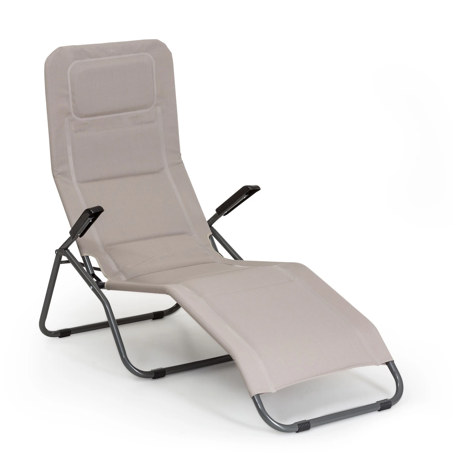 Vitello Noble Sonnenliege 70x110x140cm Atmungsaktiv Wetterfest Faltbar 3 Vitello Noble Sonnenliege 70x110x140cm Atmungsaktiv Wetterfest Faltbar