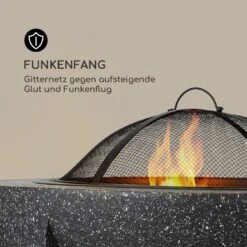 Troja Feuerschale Grill Ø 75 Cm Funkenfang Stahl Kunststein Feuerfest 14 Troja Feuerschale Grill Ø 75 Cm Funkenfang Stahl Kunststein Feuerfest -Gartenbedarf Geschäft 10035976 de 0005 logo