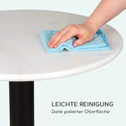 Patras Pearl Bistro-Tisch Jugendstil Marmor Ø 60 Cm H 75 Cm Gusseisern -Gartenbedarf Geschäft 10035977 de 0004 logo