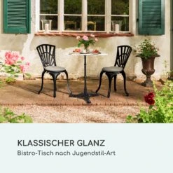 Patras Onyx Bistro-Tisch Mit Jugendstil Marmor 60 X 60 Cm Höhe: 72 Cm Dreibein 11 Patras Onyx Bistro-Tisch Mit Jugendstil Marmor 60 X 60 Cm Höhe: 72 Cm Dreibein -Gartenbedarf Geschäft 10035979 de 0002 logo