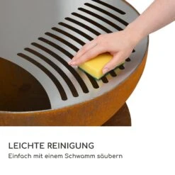 Savage 2.0 Rund Feuerschalen-Grill Ø: 60 Cm Stabiler Sockel Holzlager -Gartenbedarf Geschäft 10036085 de 0006 logo