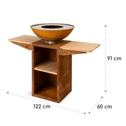 Savage 2.0 Tall Feuerschale Mit Grill Bambus-Seitentische Inkl. Wetterschutz 19 Savage 2.0 Tall Feuerschale Mit Grill Bambus-Seitentische Inkl. Wetterschutz -Gartenbedarf Geschäft 10036087 yy 0009 logo