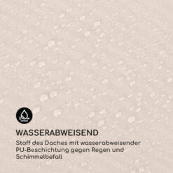 Pantheon Cortina Pergola Ersatzdach 200 G/m² Polyester-Tuch 3x4 M Inkl. Seilzug -Gartenbedarf Geschäft 10036118 de 0004 logo