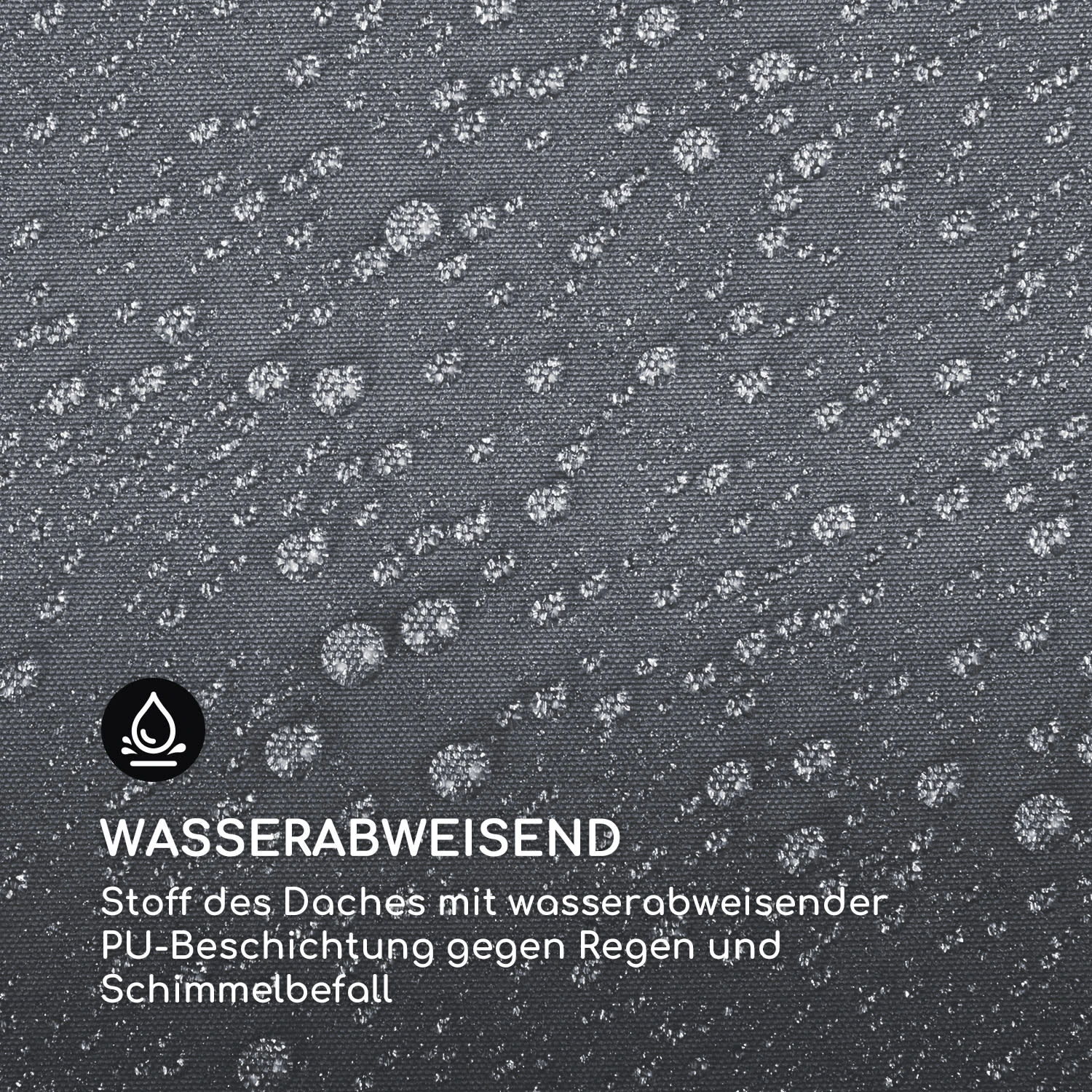 Pantheon Cortina Pergola Ersatzdach 200 G/m² Polyester-Tuch 3x6 M Inkl. Seilzug 6 Pantheon Cortina Pergola Ersatzdach 200 G/m² Polyester-Tuch 3x6 M Inkl. Seilzug – Bild 4