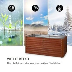 Rust Grow Hochbeet Gartenbeet Verzinktes Stahlblech Rost-Finish 15 Rust Grow Hochbeet Gartenbeet Verzinktes Stahlblech Rost-Finish -Gartenbedarf Geschäft 10036159 de 0006 logo