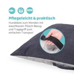 Henry Hundebett Waschbar Orthopädisch Rutschfest Memory-Schaum Größe M -Gartenbedarf Geschäft 10037576 de 0005 logo