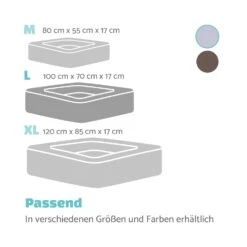 Bruno Hundebett Hundekorb | Waschbar | Orthopädisch | Rutschfest | Atmungsaktiv | Memory-Schaum | Größe L (100 X 17 X 70 Cm) 15 Bruno Hundebett Hundekorb | Waschbar | Orthopädisch | Rutschfest | Atmungsaktiv | Memory-Schaum | Größe L (100 X 17 X 70 Cm) -Gartenbedarf Geschäft 10037583 de 0007 logo